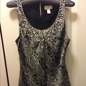 Ann Taylor Loft Top, Sz 8